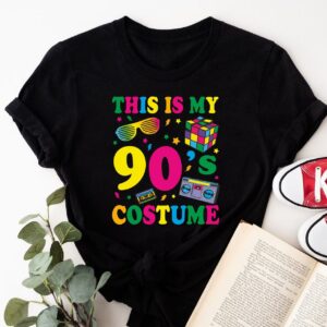 90s Costume T-Shirt – Retro 1990s Fancy Dress Shirt for Men & Women, I Love the 90s Party Tee, Vintage Style Summer Top, 90's Gig Outfit

