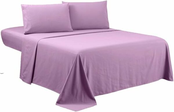 Lavender Full Sheet Set – Soft, Deep Pocket, Hotel-Quality Comfort
